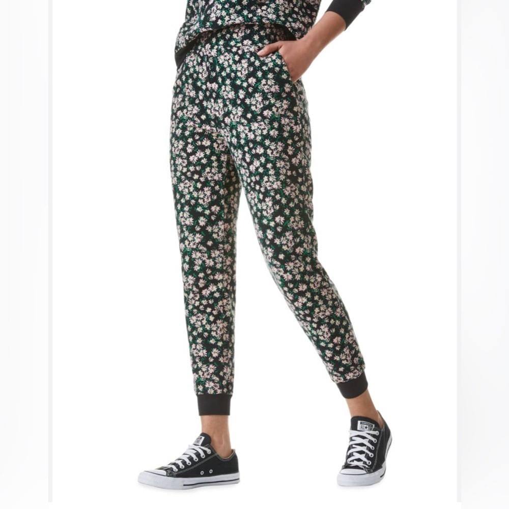 NWT Alice + Olivia NYC Slim Ditsy Jogger Pants‎ size small